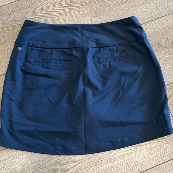 Adidas Golf Skort Ultimate 365 Womens Medium Stretch Performance Navy Preppy - Picture 4 of 6